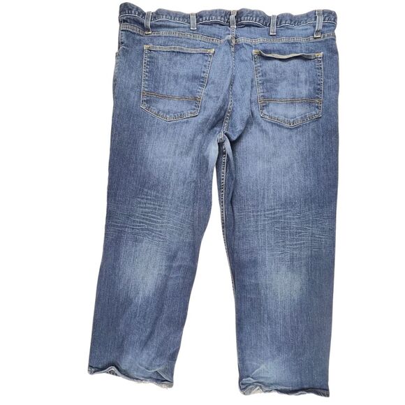 The Foundary Jeans 48x29 Classic Wash Denim Relaxed Fit Roomy Straight Leg Pants - Picture 2 of 11